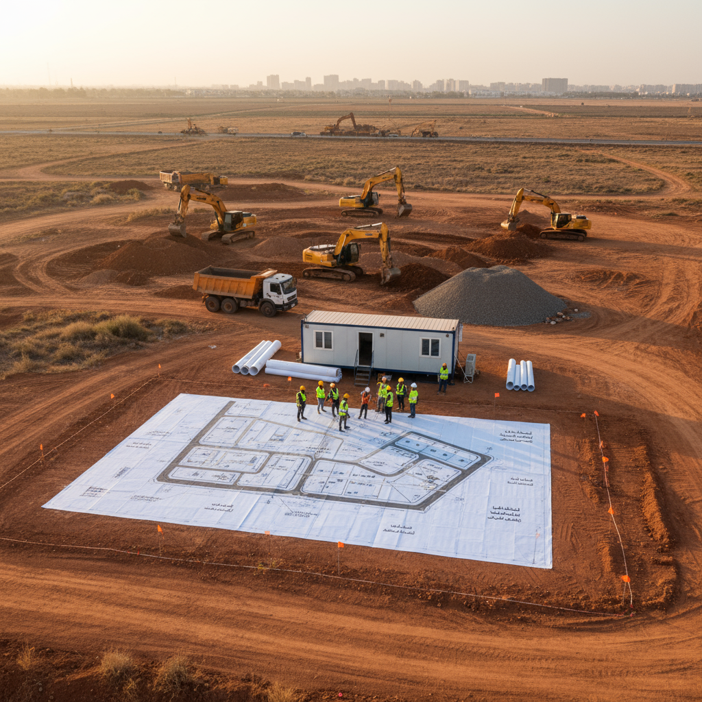 تطوير الأراضي الخــــــــــــــــــــام